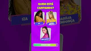 QUEM ESTÁ CANTANDO 2?  #adivinheamusica #desafiomusical #quiz