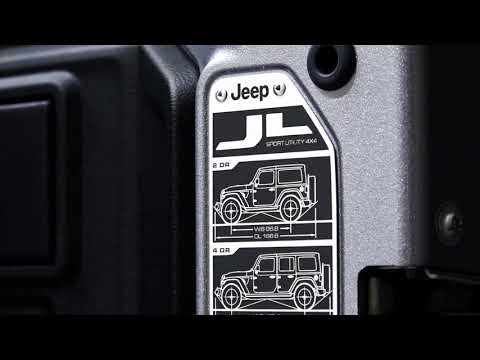 Jeep Wrangler JL Details and Easter Eggs