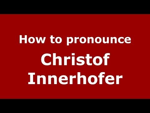 How to pronounce Christof Innerhofer (Italian/Italy) - PronounceNames.com
