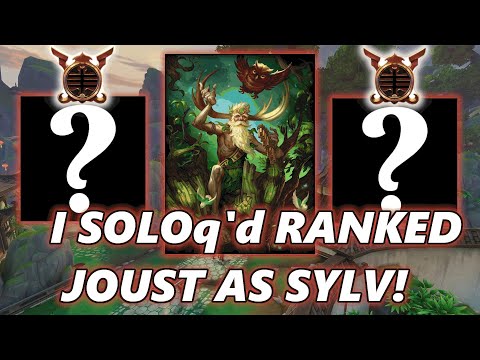 I SOLOQ'D RANKED JOUST AND PLAYED SYLVANUS! - Season 10 Ranked 3v3 Joust - SMITE