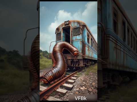 Nature Exploration | Travel Discovered | Abandoned Train #shorts #trending #wow