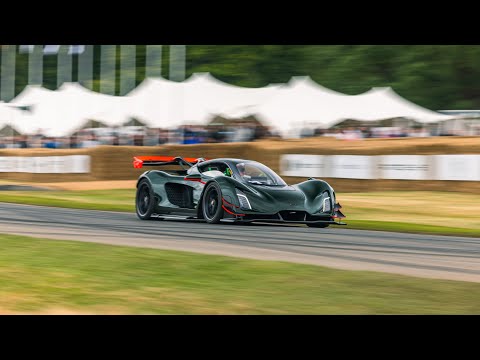 Czinger’s Full Production Car Hill Climb Record inside the Monocoque | Goodwood Festival of Speed