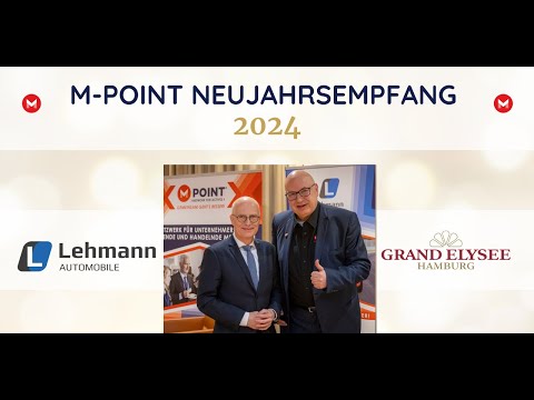 M-POINT NEUJAHRSEMPFANG 2024 mit Hamburgs ersten Bürgermeister - Herrn Dr. Peter Tschenscher