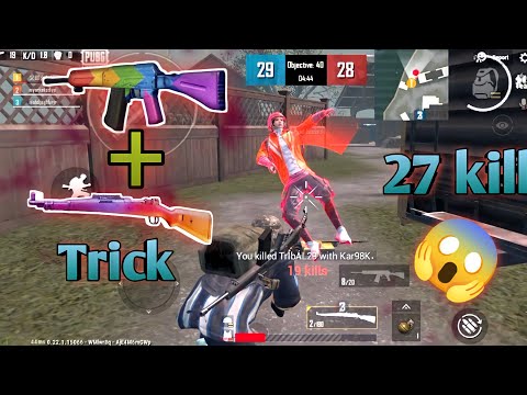 Pubg lite tdm full mach kar98 trick s 27kill😱