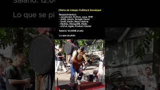 Así son las ofertas de empleo para Junior FullStack Developer