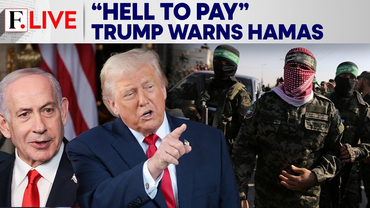 Trump Hosts Netanyahu in Florida, Warns Hamas and Iran Amid West Asia Tensions | Firstpost Live