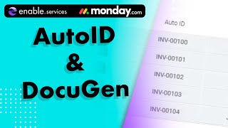 Why you need AutoID and Docugen apps for monday.com CRM