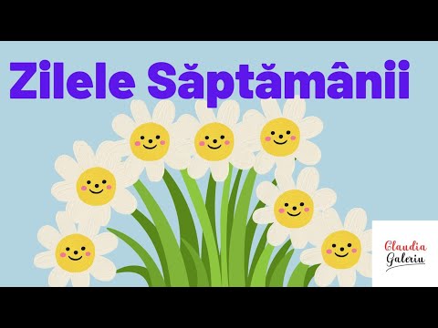 Zilele Săptămânii /Poezie pentru copii de grădiniță /Săptămâna /Timp /Poezie educativă 🧭