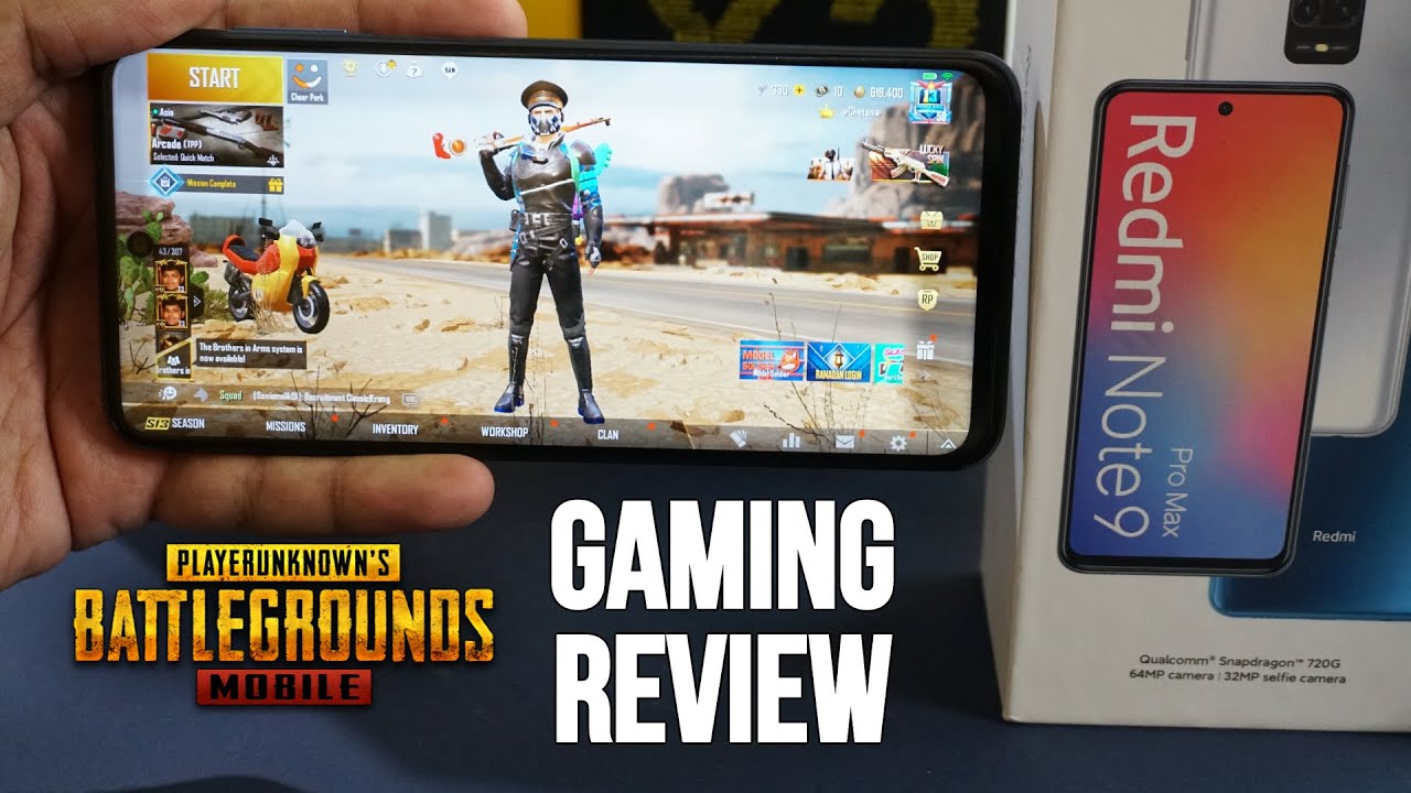 Redmi Note 9 Pro Max Gaming Review, PUBG Mobile Gameplay, TDM, Heating, and Battery Drain