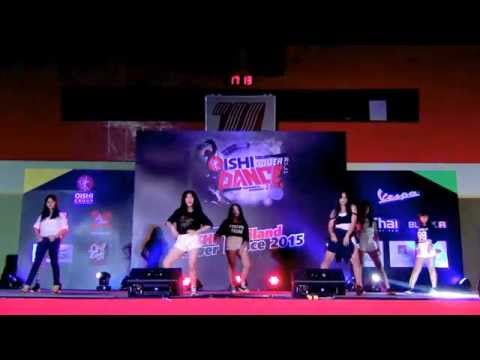 150801 BLAZE cover T-ara - Intro + NO.9 + Sugar Free @OISHI Thailand Cover Dance 2015 (Audition)