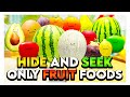 Using EVERY FRUIT On HIDE SEEK In Roblox Secret Staycation