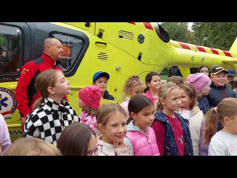 Légimentők Szentes főterén