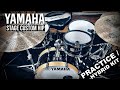 Yamaha Stage Custom Hip drumkit mods: Low noise hybrid E/A with EAD10 module