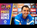 ? LIVESTREAM: XAVI PRESS CONFERENCE (LEVANTE - BARÇA)