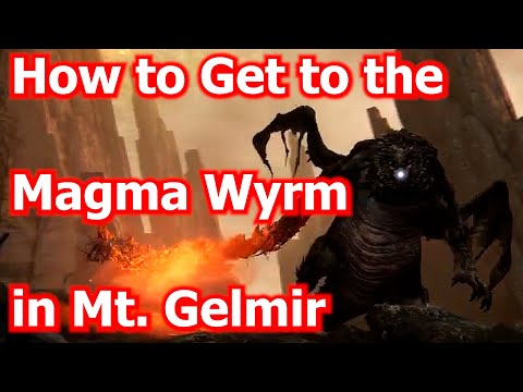 How to Get to the Magma Wyrm in Mt. Gelmir - Elden Ring
