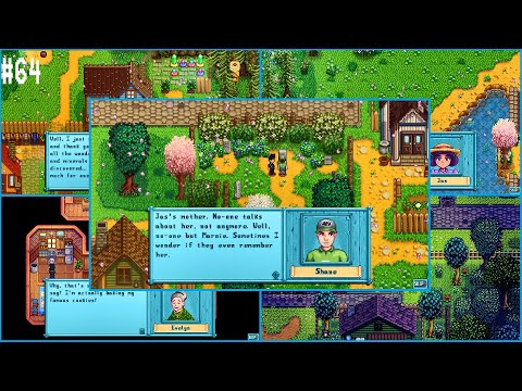 Steam Community Video 64 Stardew Valley Expanded Mods Gameplay Sun Day 28 Spring Year 2 Gunther Jas Shane Bundle Evelyn