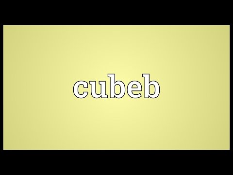 Cubeb Meaning