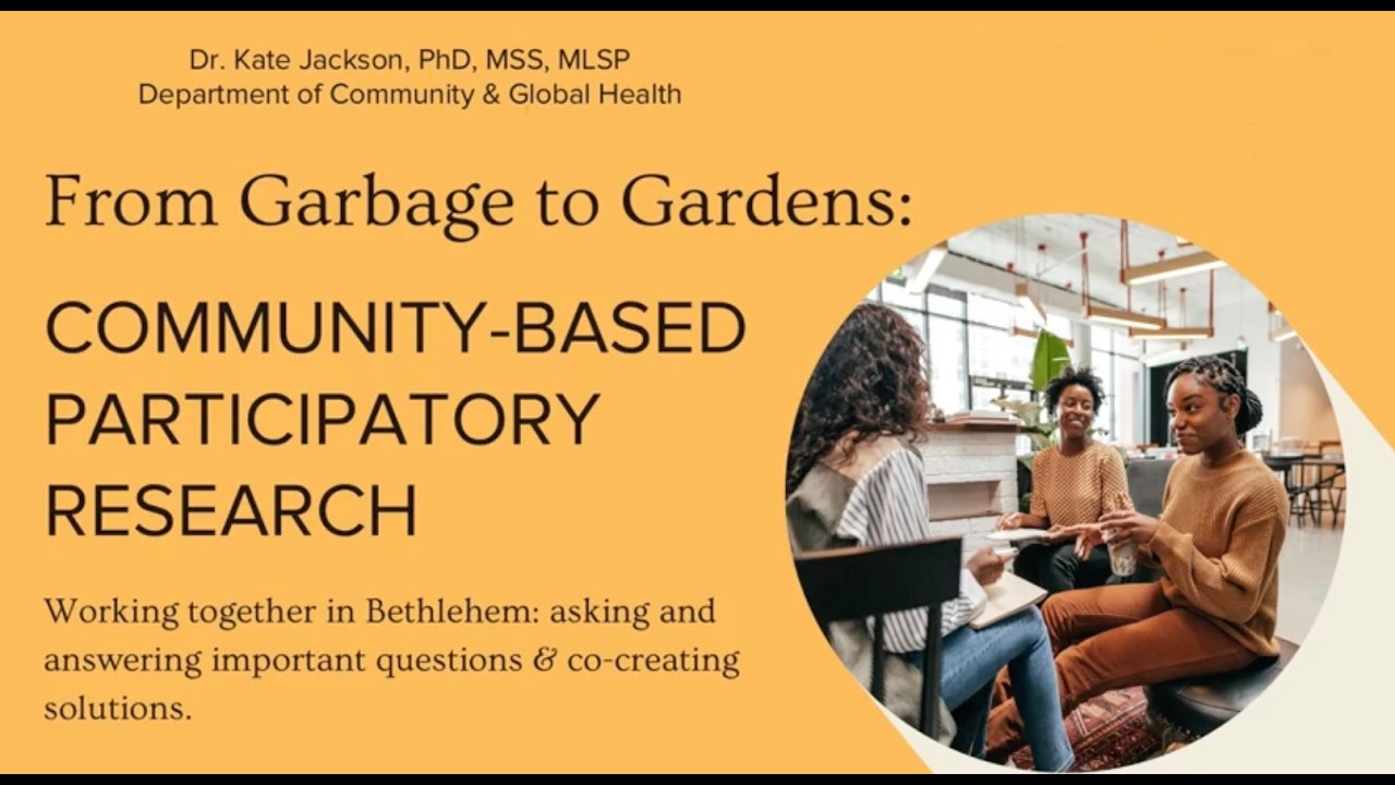 Learn about Community-Based Participatory Research with Professor Kate Jackson!