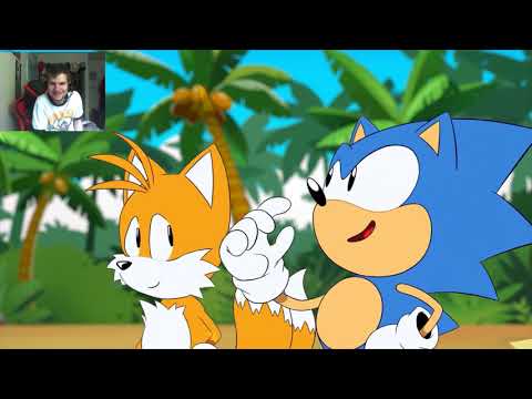 Sonic mania Adventures part 2 sonic and tails react