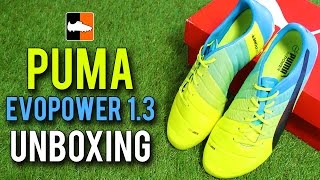 PUMA evoPOWER 1.3 Unboxing - Third Generation Football Boots
