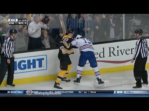 Patrick Maroon vs Zdeno Chara
