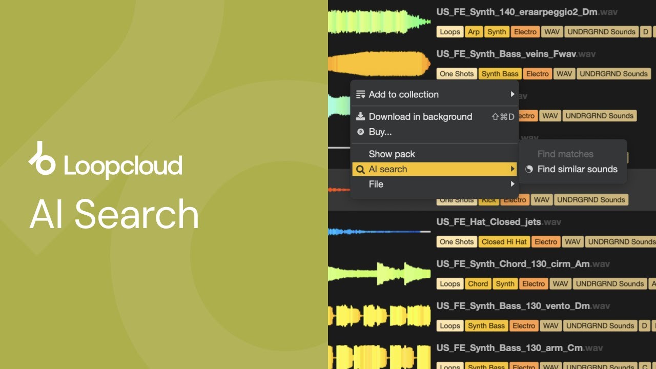 AI Search Features | Loopcloud 101