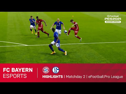 HIGHLIGHTS | FC Bayern Esports - Schalke 04 | Matchday 2 - eFootball.pro League