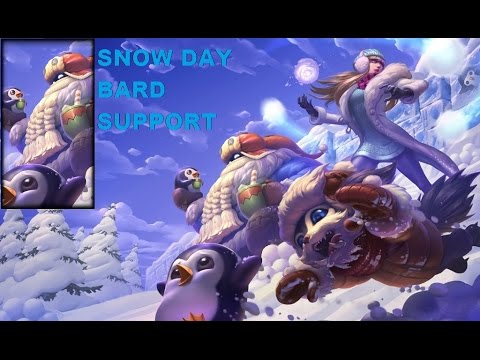 League of Legends Snowday Bard Full Gameplay