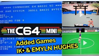 The C64 MINI with ADDED GAMES from USB