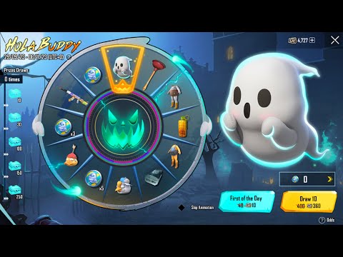 Hola Buddy Lucky Spin & Rewards In PUBG Mobile