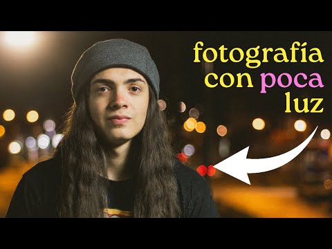 ¡Toma BUENAS FOTOS con POCA LUZ!