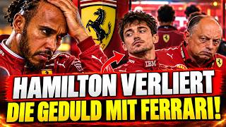 Hamilton sauer auf Ferrari! Wird Leclerc bevorzugt? | Formel 1 | 44F1