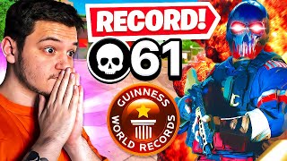 "WORLD RECORD" 61 KILLS Solo VS Solo ! ( Vondel )