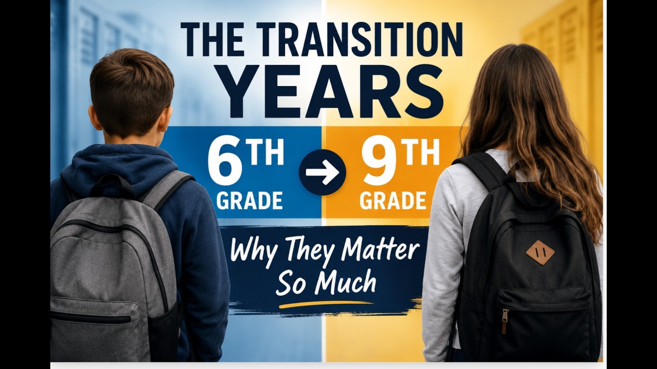 The Critical Transition Years: Why Sixth and Ninth Grades Shape Student Success