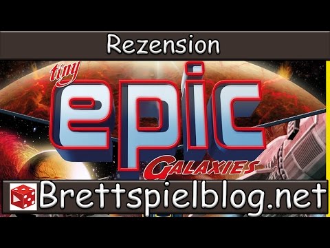 Test: Tiny Epic Galaxies - deutsche Rezension der englischen Kickstarterausgabe