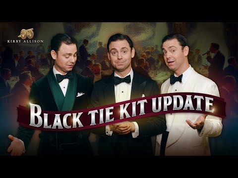 My Black Tie Kit Update | Ultimate Tuxedo Wardrobe | Kirby Allison