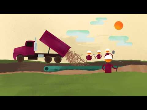 Turning glass back into sand