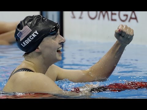 Katie Ledecky Wins Gold In 200m Freestyle at Rio Olympics 2016