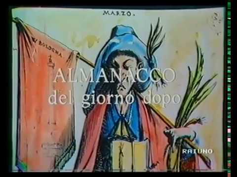 Sigla Almanacco del giorno dopo. Marzo