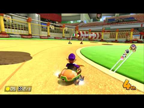 MARIO KART 8 DELUXE: EXCITEBIKE ARENA: SNOUTED HEN ~ 100cc RACE ONLINE - NO COMMENTARY 1AT