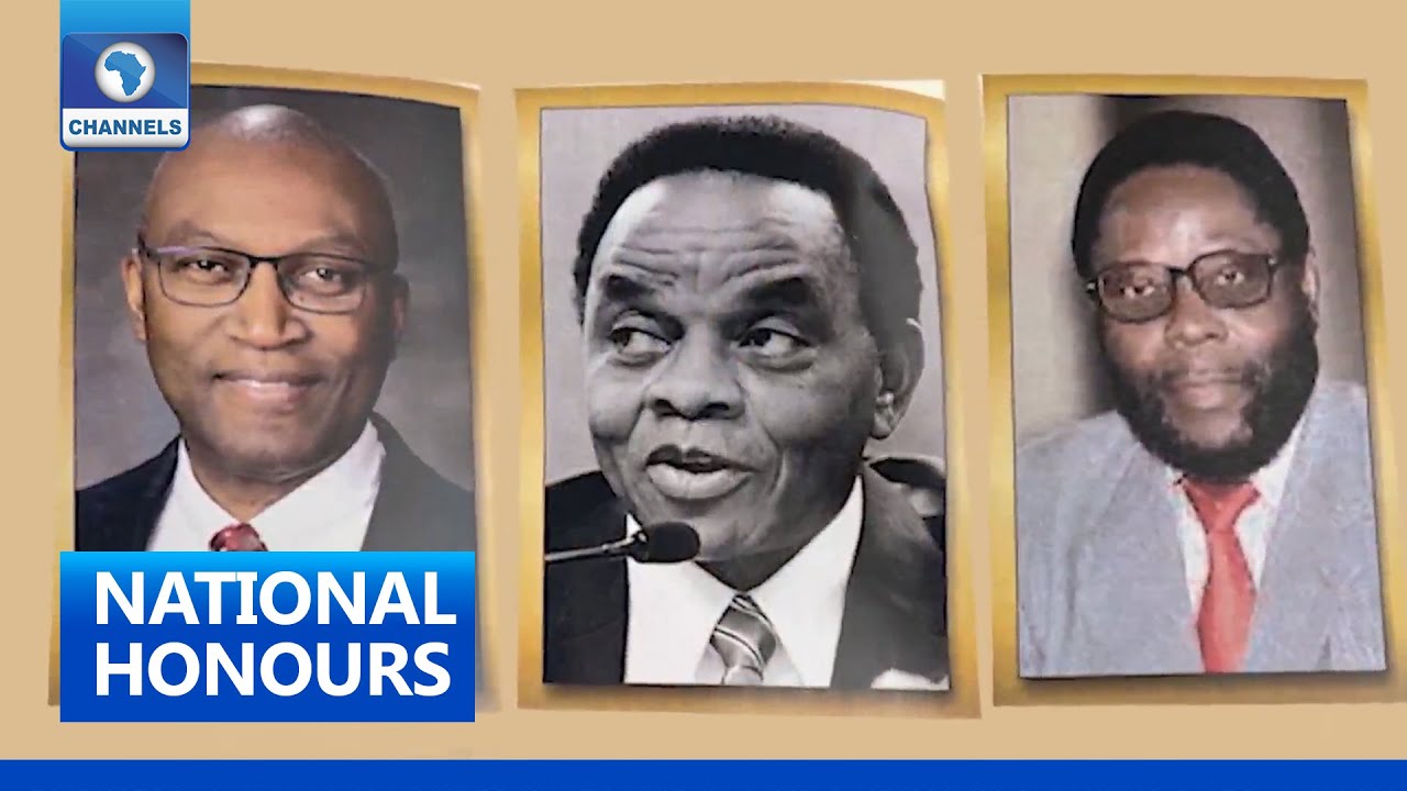 President Buhari Confers National Honours On Three Nigerians