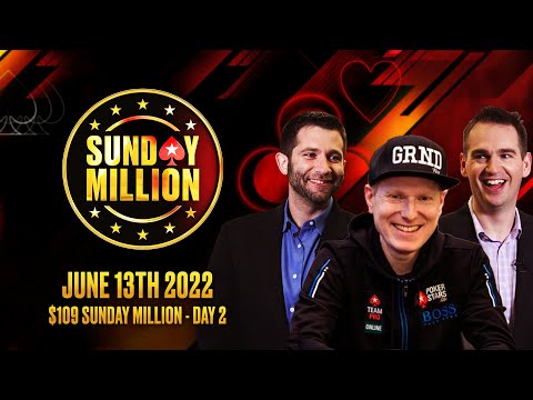 $109 SUNDAY MILLION - DAY 2 ♠️ James, Joe & Felix 'xflixx' Schneiders ♠️ PokerStars