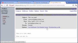 Beginner PHP Tutorial - 99 - Sending an Email Part 2