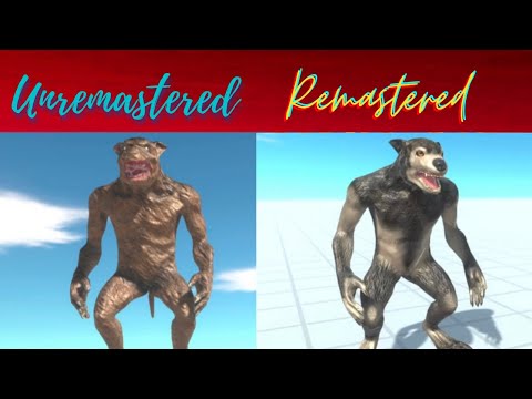 Animal Revolt Battle Simulator-All unit remastered/reskin vs unremastered/unreskin part 1