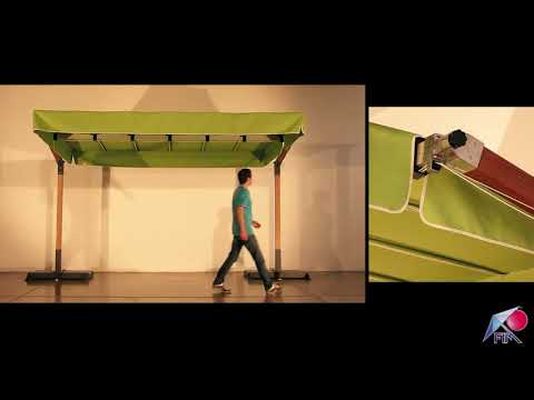 FIM - Miami freestanding, retractable awning - How to use