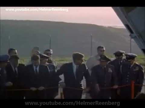 March 23, 1962 - President John F. Kennedy Views Missile Site at Vandenberg Air Force Base, CA.