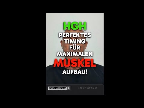 HGH Protokoll für maximalen Muskelaufbau – Das richtige Timing entscheidet alles