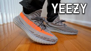 YEEZY 350 V2 &quot;BELUGA&quot; REFLECTIVE REVIEW &amp; ON FEET (RESELL PRICE TANK FROM $1000 TO $300 !!!)