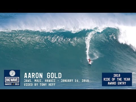 Aaron Gold at Jaws  - 2018 Ride of the Year Award Entry - WSL Big Wave Awards