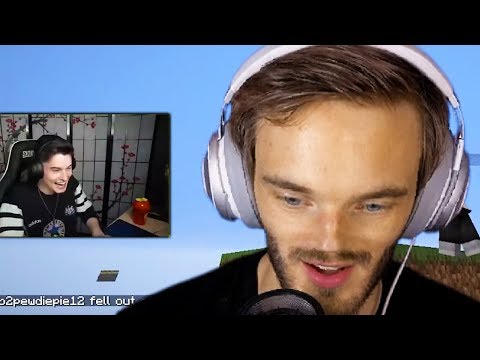 minecraft with pewdiepie (legit)